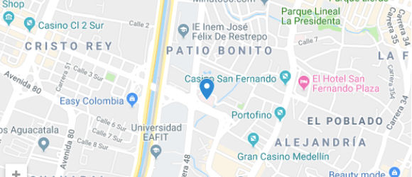 Mapa contáctenos